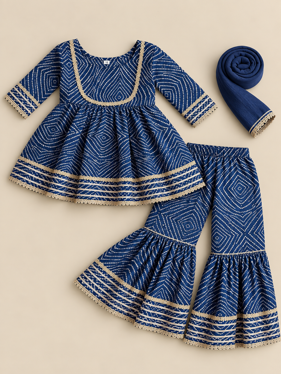 Blue Kurta Set