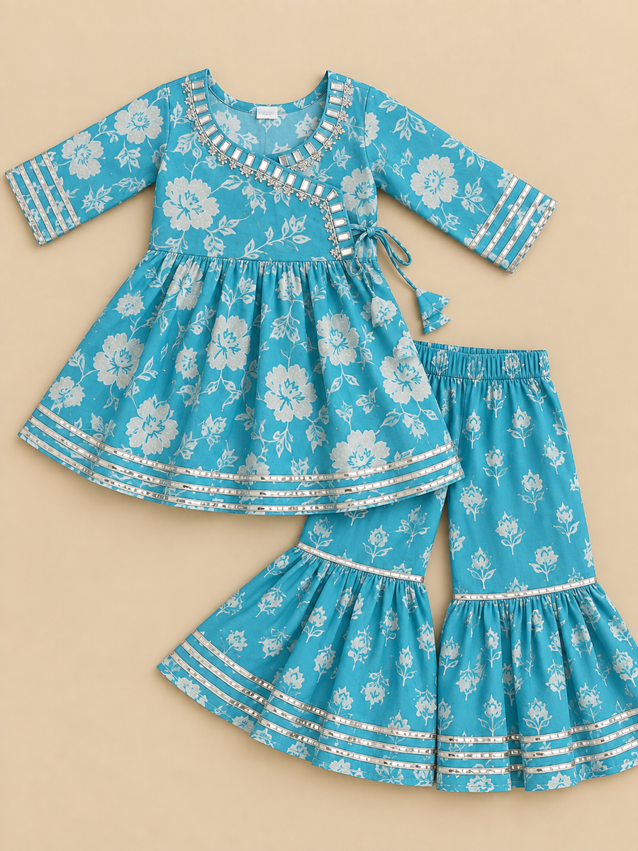 Sky Blue Kurta Set