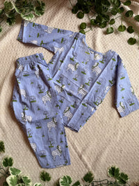 Pichwai Cord Set — Pastel Blue 3