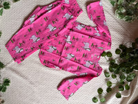 Pichwai Cord Set — Bright Pink 2